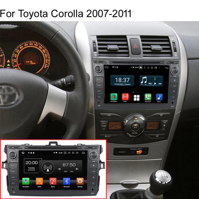 navigatie toyora corolla montata