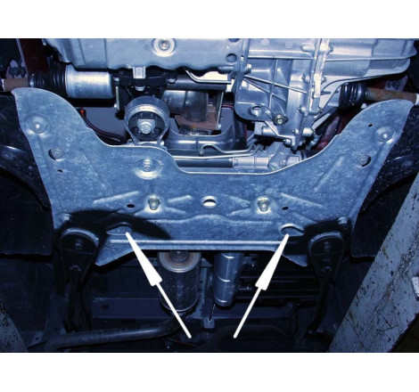 Scut metalic pentru motor si cutia de vitezeze Renault Traffic