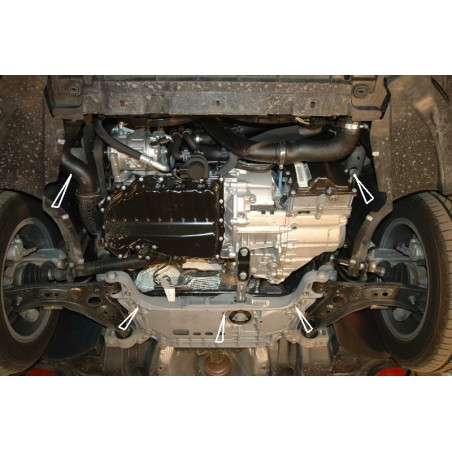 Scut metalic pentru motor si cutia de viteze Volkswagen Jetta 2011-