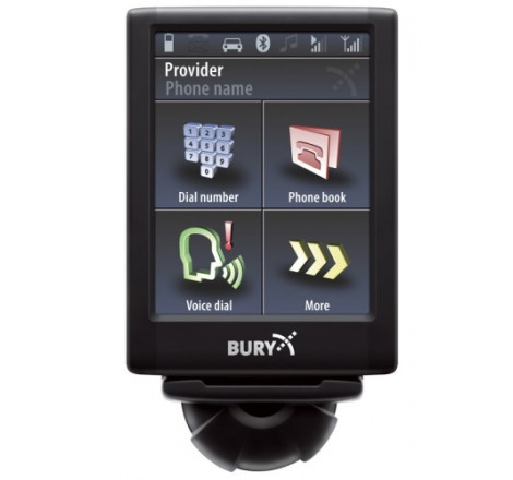 Car Kit Bury CC 9068 - Comanda vocala Bluetooth Ecran touchscreen detasabil Multipoint Incarcare telefon mobil