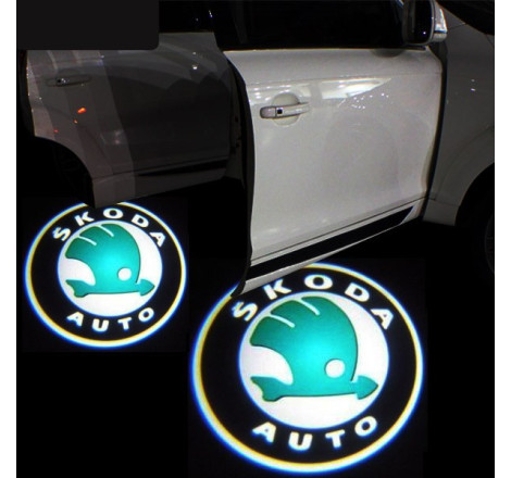 Proiector laser cu logo/marca Alfa Romeo pentru iluminat sub usa