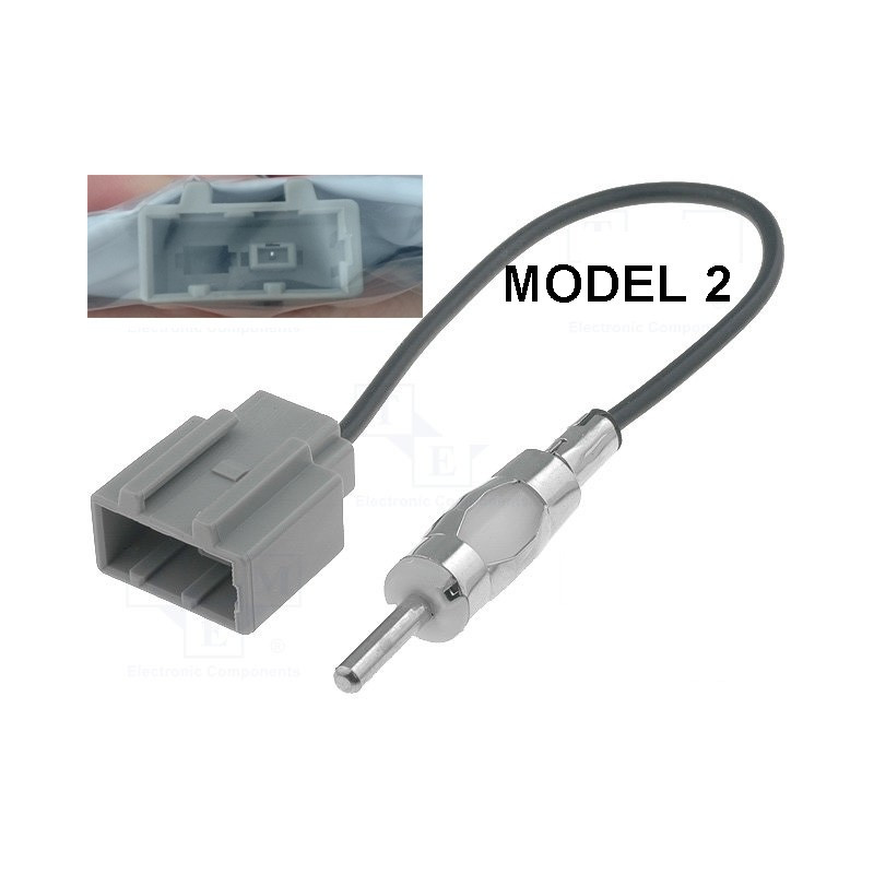 Adaptor antena radio DIN - Fakra Audi Fiat Mercedes Peugeot Seat VW 