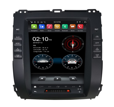 navigatie dedicata tip tesla pentru toyota prado j120 2002 2003 2004 2005 2006 2007 2008 cu android