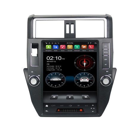 navigatie dedicata tip tesla pentru toyota prado j150 2009 2010 2011 2012 2013 cu android