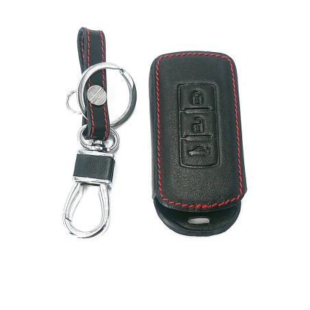 Husa din piele pentru cheie Mitsubishi Outlander Lancer 10 Pajero Sport ASX L200