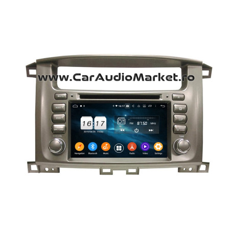 Toyota Land Cruiser 2003-2008 Navigatie dedicata cu Android