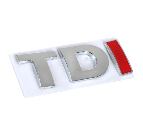 Sticker auto 3D TDI