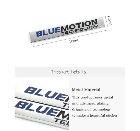 Sticker 3D BlueMotion