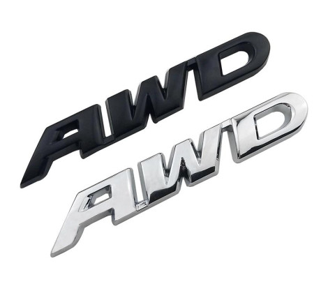 Sticker emblema AWD auto...