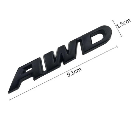 Sticker emblema AWD auto...