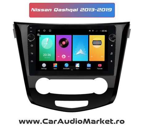Navigatie dedicata cu Android tip CarPad Nissan Qashqai 2013, 2014, 2015, 2016, 2017, 2018, 2019 craiova