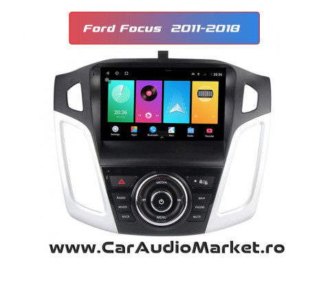 Navigatie dedicata cu Android Ford Focus 2011, 2012, 2013, 2014, 2015, 2016, 2017, 2018 targoviste