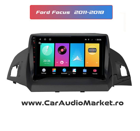 Navigatie dedicata cu Android Ford Kuga 2013, 2014, 2015, 2016, 2017, 2018, 2019 iasi