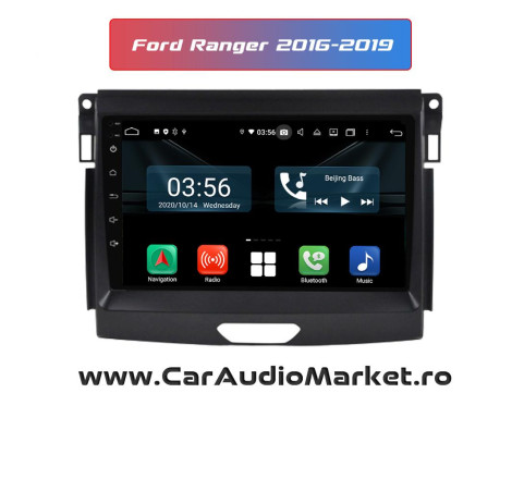 Navigatie dedicata cu Android Ford Ranger Raptor 2016 2017 2018 2019 hunedoara