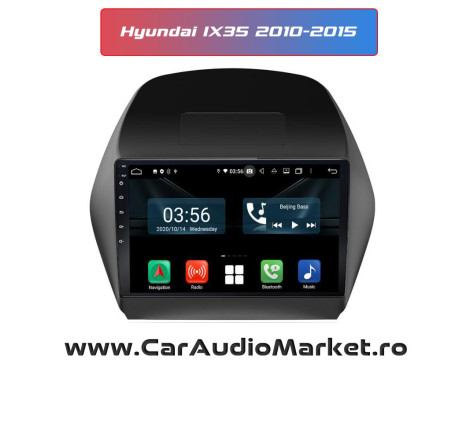 Navigatie dedicata CarPad Android Radio Bluetooth Internet GPS WIFI Hyundai Tucson 2010 2011 2012 2013 2014 2015 craiova