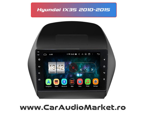 Navigatie dedicata CarPad Android Radio Bluetooth Internet GPS WIFI Hyundai Tucson 2010 2011 2012 2013 2014 2015 oradea