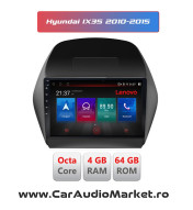 Navigatie dedicata CarPad Android Radio Bluetooth Internet GPS WIFI Hyundai Tucson 2010 2011 2012 2013 2014 2015 pitesti