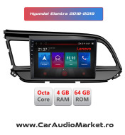 Navigatie dedicata CarPad Android Radio Bluetooth Internet GPS WIFI Hyundai Elantra 2018-2019 turda