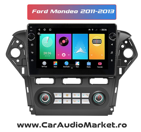 Navigatie dedicata cu Android tip CarPad Ford Mondeo 2011 2012 2013 clima automata iasi