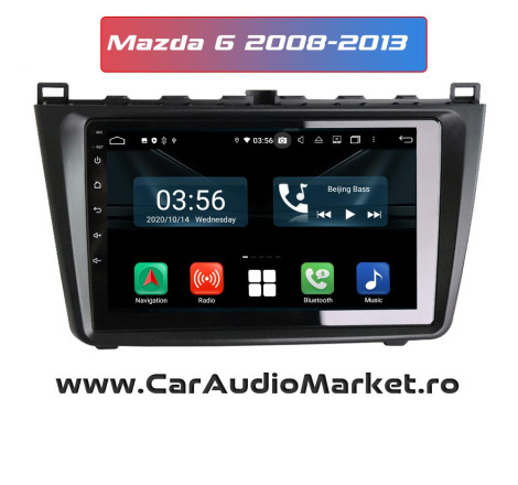 Navigatie dedicata CarPad Android Radio Bluetooth Internet GPS WIFI Mazda 6 2008, 2009, 2010, 2011, 2012, 2013 oradea