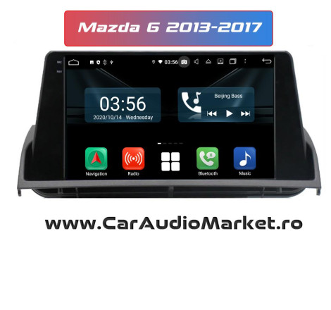 Navigatie dedicata CarPad Android Radio Bluetooth Internet GPS WIFI Mazda 6 2013 2014 2015 2016 2017 craiova