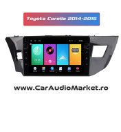 Navigatie dedicata CarPad Android Radio Bluetooth Internet GPS WIFI Toyota Corolla 2014 2015 bucuresti