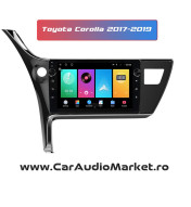 Navigatie dedicata CarPad Android Radio Bluetooth Internet GPS WIFI Toyota Corolla 2017 2018 2019 slatina