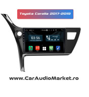 Navigatie dedicata CarPad Android Radio Bluetooth Internet GPS WIFI Toyota Corolla 2017 2018 2019