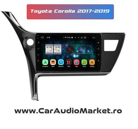 Navigatie dedicata CarPad Android Radio Bluetooth Internet GPS WIFI Toyota Corolla 2017 2018 2019 craiova