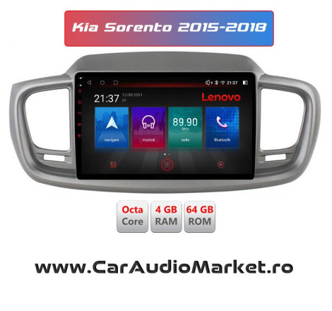 Navigatie dedicata CarPad Android Radio Bluetooth Internet GPS WIFI Kia Sorento 2015 2016 2017 2018 turda