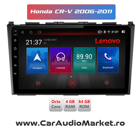 Navigatie dedicata CarPad Android Radio Bluetooth Internet GPS WIFI Honda CR-V 2006, 2007, 2008, 2009, 2010, 2011 TURDA
