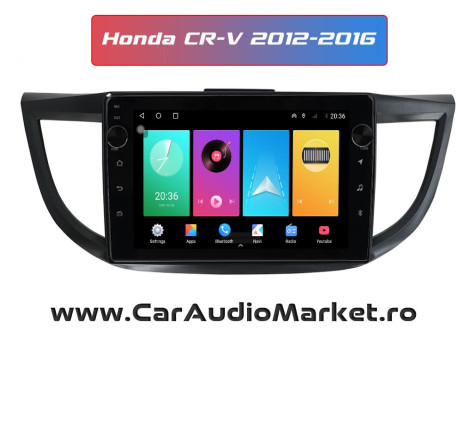 Navigatie dedicata CarPad Android Radio Bluetooth Internet GPS WIFI Honda CR-V 2012 2013 2014 2015 2016 iasi