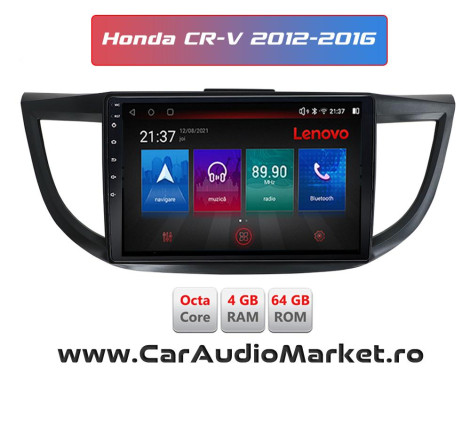 Navigatie dedicata CarPad Android Radio Bluetooth Internet GPS WIFI Honda CR-V 2012 2013 2014 2015 2016 timisoara