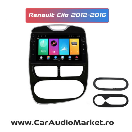 Navigatie dedicata CarPad Android Radio Bluetooth Internet GPS WIFI Renault Clio 4 2012 2013 2014 2015 2016 slatina