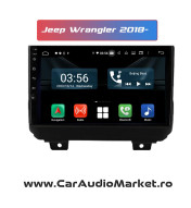 Navigatie dedicata CarPad Android Radio Bluetooth Internet GPS WIFI Jeep Wrangler 2018 2019 2020