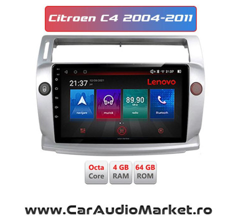 Navigatie dedicata Android Citroen C4 2004 2005 2006 2007 2008 2009 2010 2011 suceava