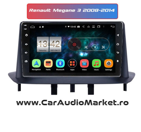 Navigatie dedicata Android Renault Megane 3 2008 2009 2010 2011 2012 2013 2014 brasov