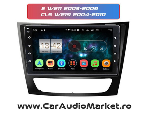 Navigatie dedicata Android Radio Bluetooth Internet GPS WIFI Mercedes Clasa E W211 2003-2009 CLS W219 2004-2010 craiova