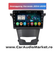 Navigatie dedicata Android Radio Bluetooth Internet GPS WIFI Ssangyong Korando 2014 2015 2016 2017 2018 2019 bucuresti
