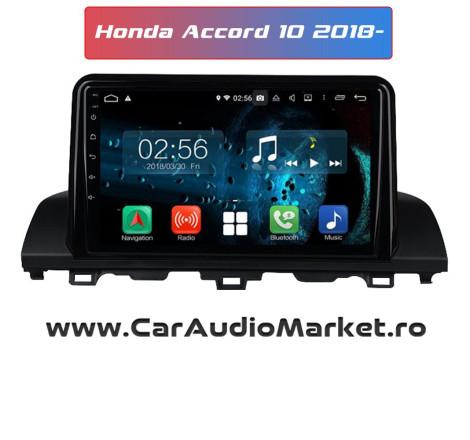 Navigatie dedicata Android Radio Bluetooth Internet GPS WIFI Honda Accord 10 2018 craiova