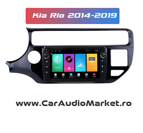 Navigatie dedicata Android Radio Bluetooth Internet GPS WIFI Kia Rio 2014 2015 2016 2017 pitesti