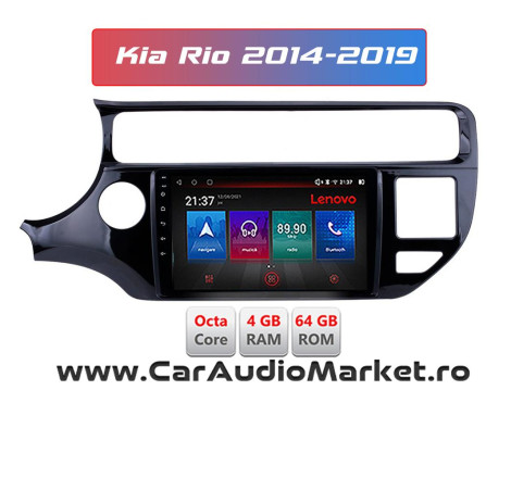 Navigatie dedicata Android Radio Bluetooth Internet GPS WIFI Kia Rio 2014 2015 2016 2017 oradea