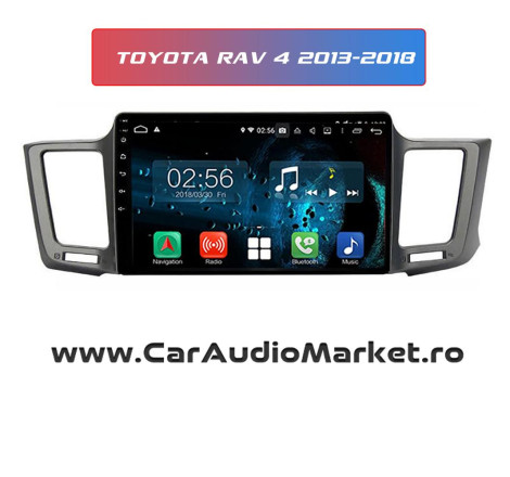 Navigatie dedicata Android Radio Bluetooth Internet GPS WIFI Toyota Rav4 2013 2014 2015 2016 2017 2018 craiova