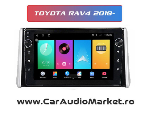 Navigatie dedicata Android Toyota Rav4 2018 2019 2020 2021 BUCURESTI