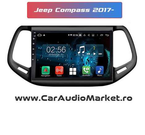 Navigatie dedicata Jeep Compass 2017 2018 2019 2020 2021 sibiu
