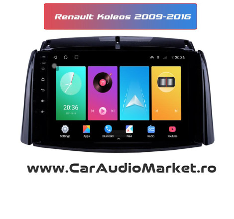 Navigatie dedicata Android Renault Koleos 2009 2010 2011 2012 2013 2014 2015 2016 deva