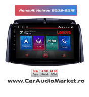 Navigatie dedicata Android Renault Koleos 2009 2010 2011 2012 2013 2014 2015 2016 oradea