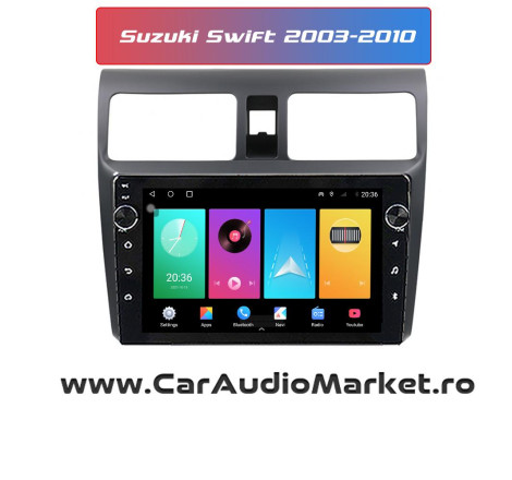 Navigatie dedicata Suzuki Swift 2003 2004 2005 2006 2007 2008 2009 2010 PITESTI
