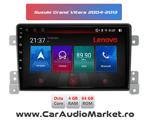 Navigatie dedicata Android Suzuki Grand Vitara 2004 2005 2006 2007 2008 2009 2010 2011 2012 2013 EDOTEC