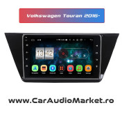 Navigatie dedicata Android Radio Bluetooth Internet GPS WIFI Volkswagen Touran 2016 2017 2018 2019 2020 2021 ORADEA